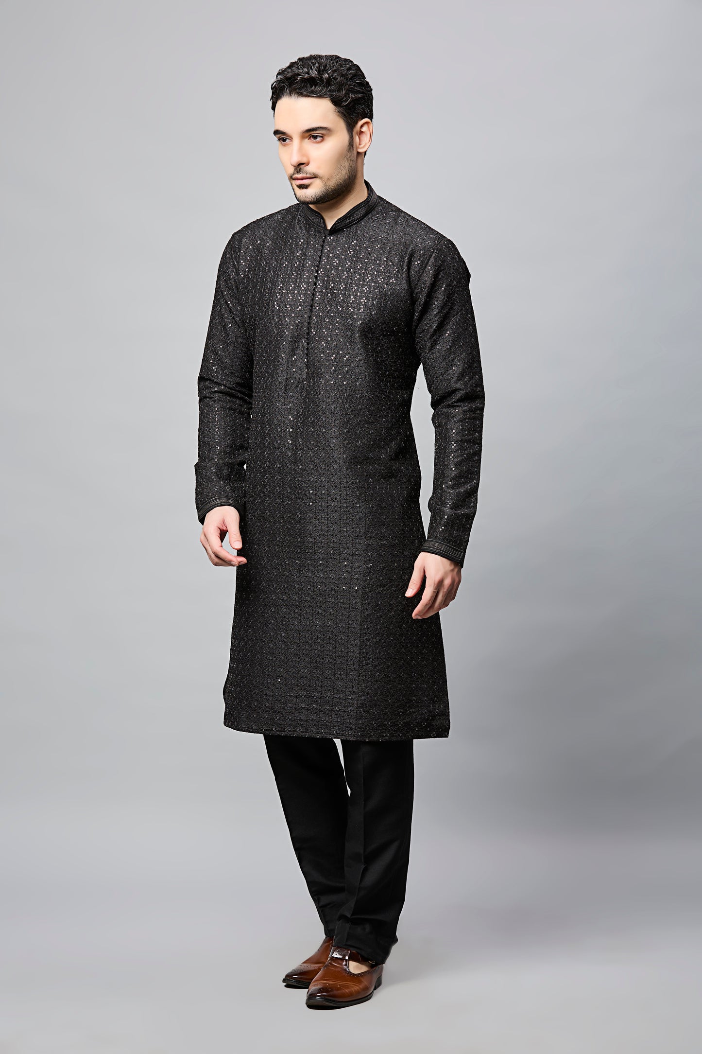 Black Kurta set
