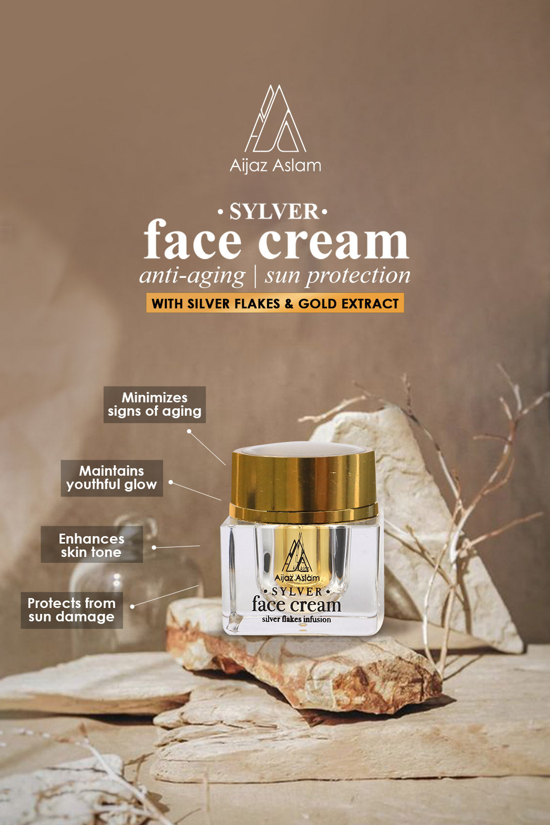 Aijaz Aslam - Sylver Face Cream