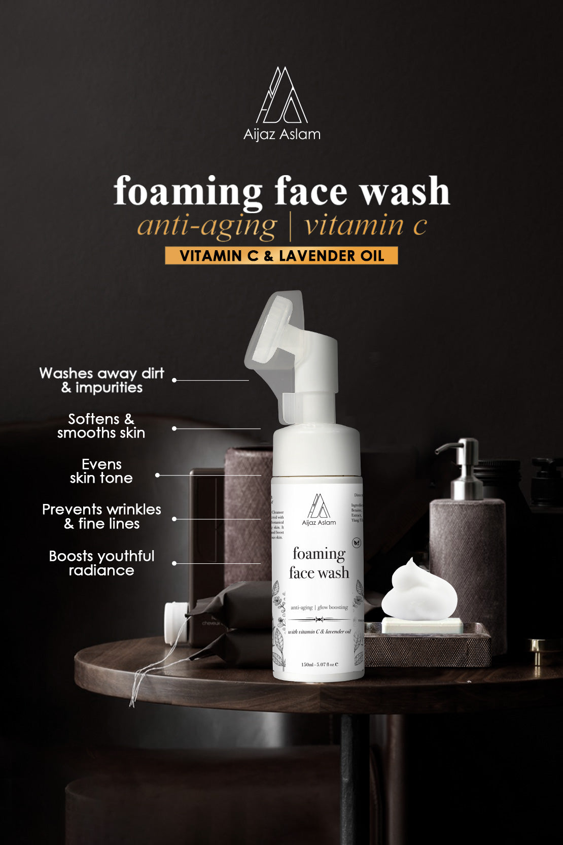 Aijaz Aslam - Foaming Face Wash