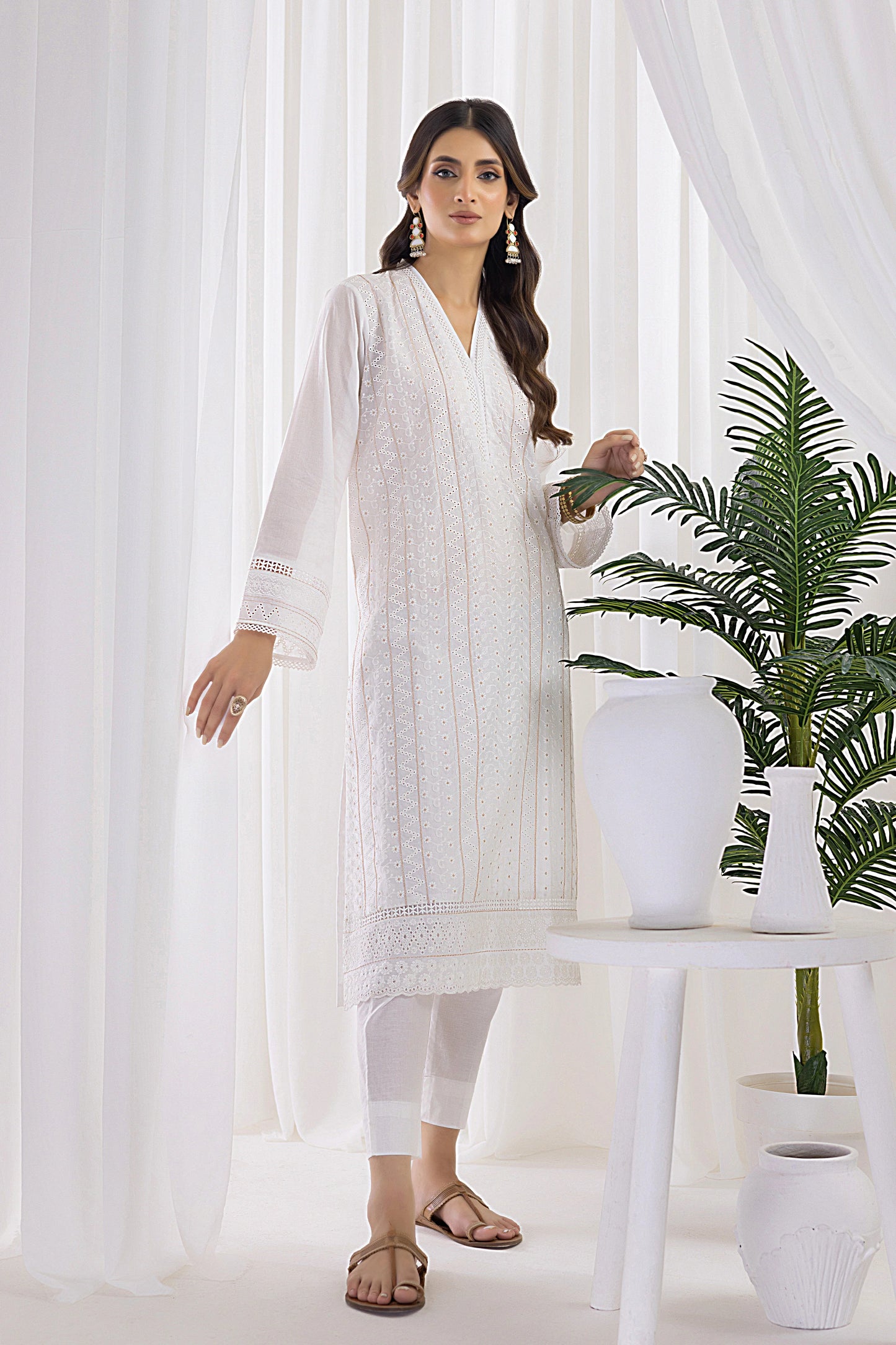 White Kurti - 2