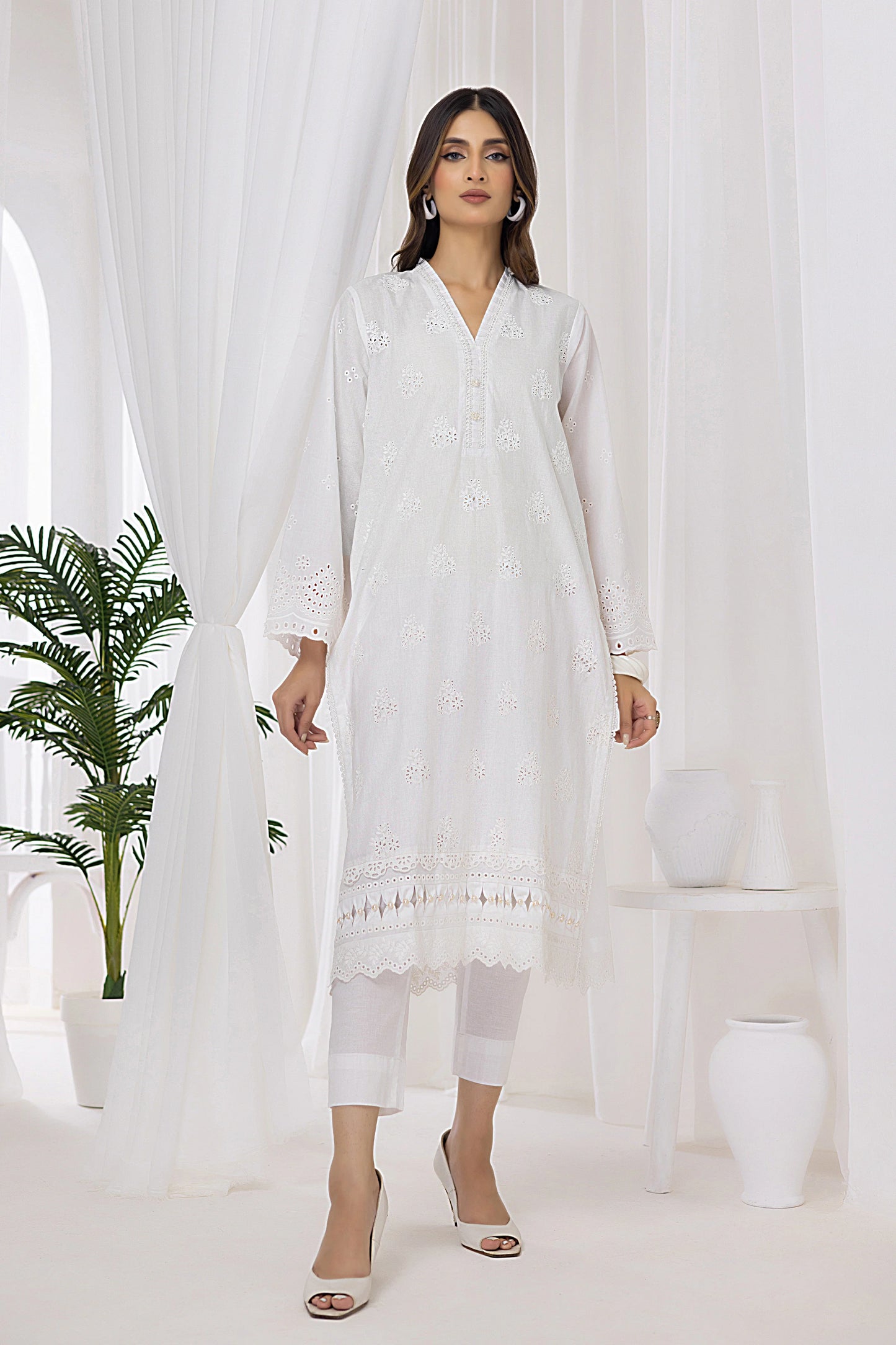 White Kurti - 1