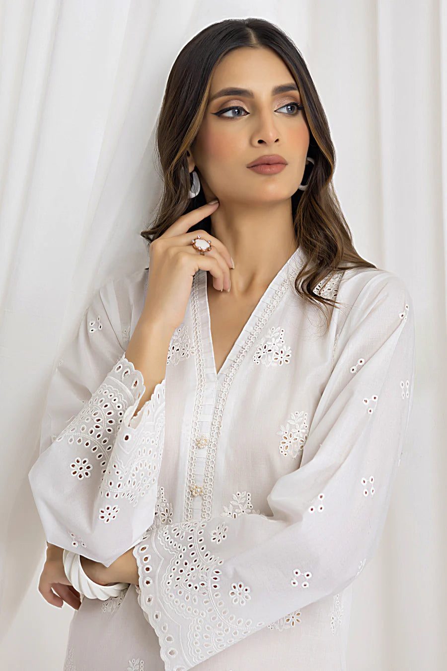 White Kurti - 1