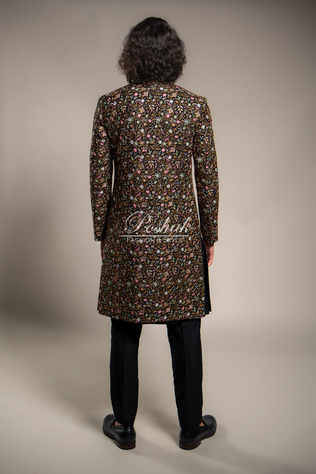 Multicolor Floral Sherwani