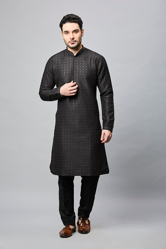 Black Kurta set