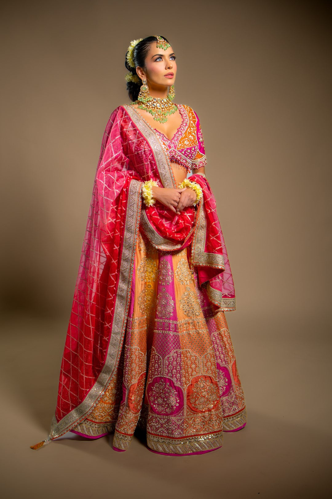 Mah-e-gul Multicolor Bridal