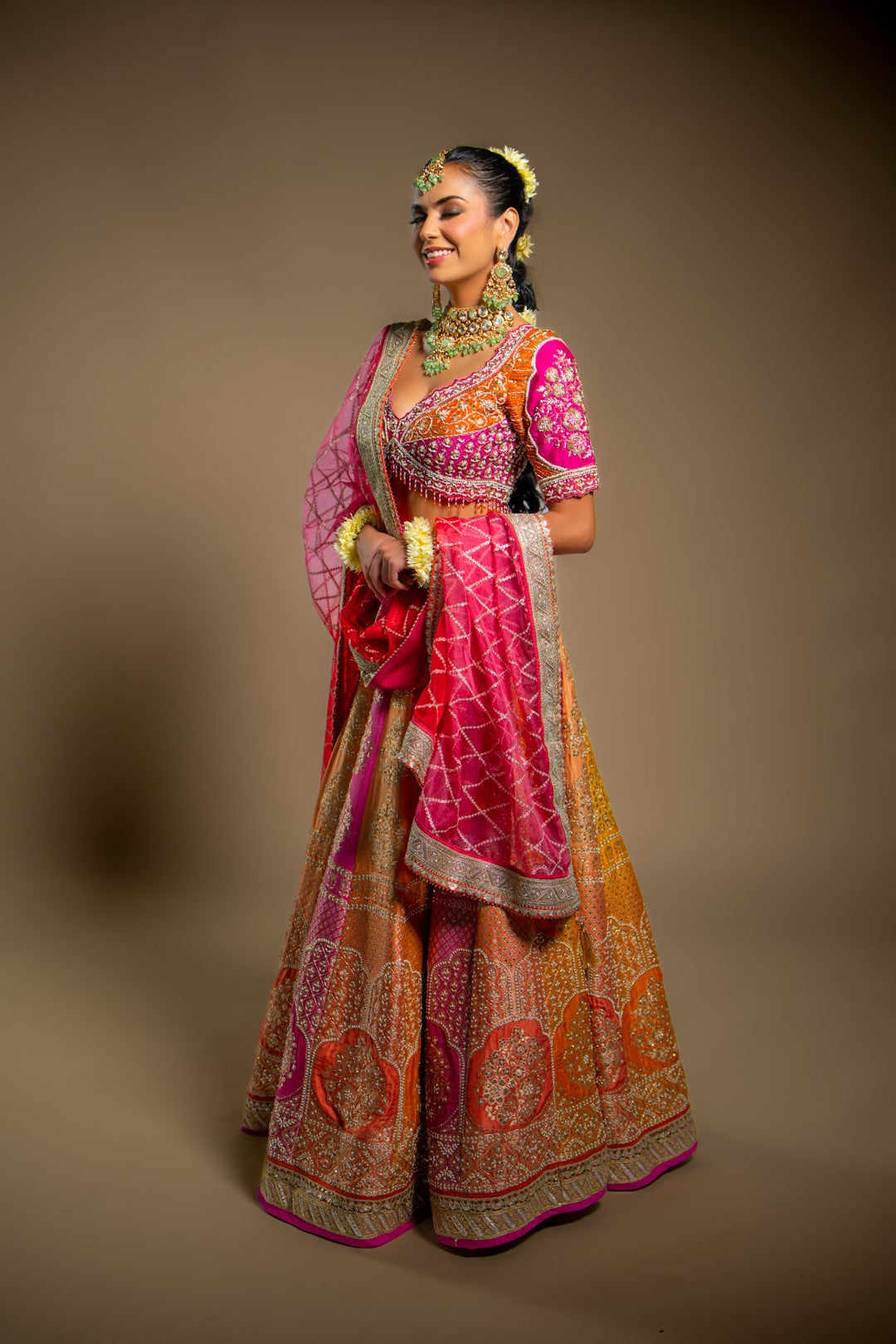 Mah-e-gul Multicolor Bridal