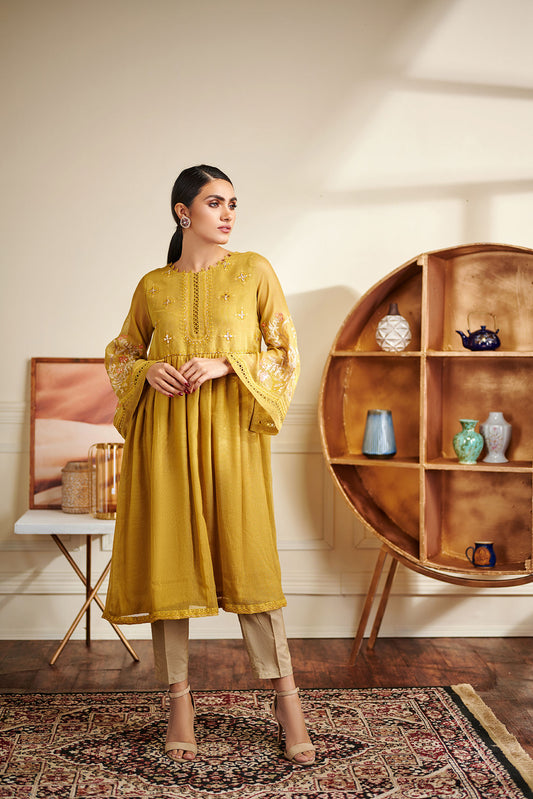 Mustard Kurti