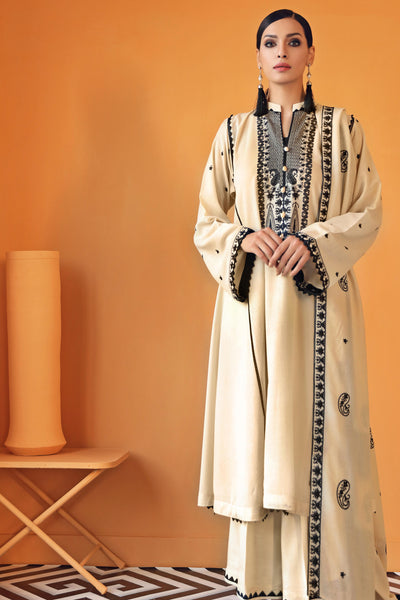 Gul Ahmed Winter Stitched 3pc suit