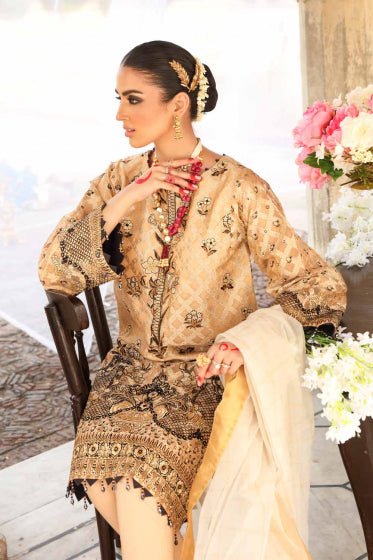 Gul Ahmed Collection - Gold